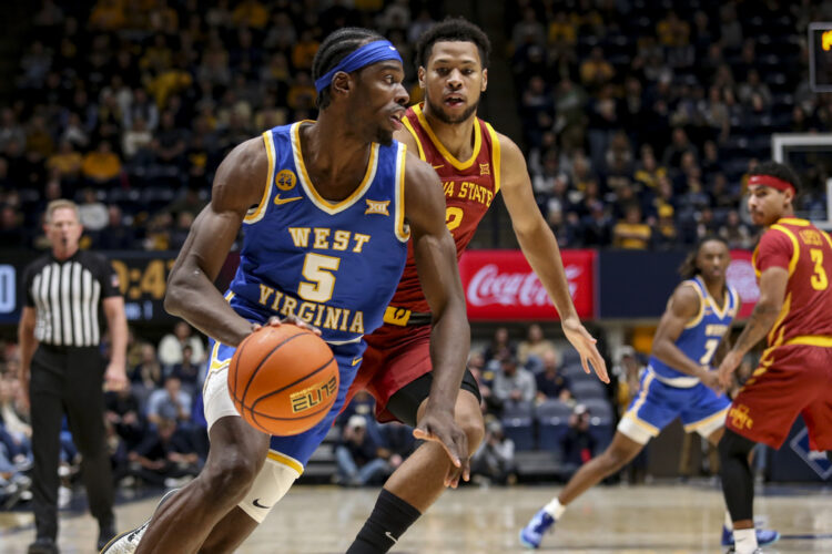 Javon Small scores 27 and West Virginia beats No. 2 Iowa State 64-57